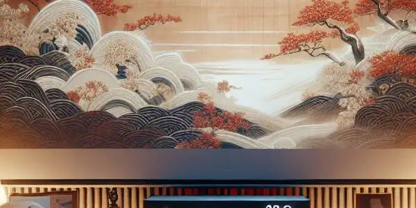 A cozy home theater with plush seating, warm lighting, and a large screen, creating an inviting atmosphere.